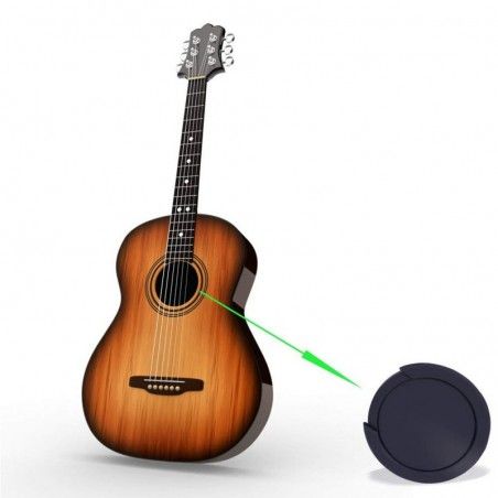 Cache anti-larsen guitare électro-acoustique Buster silicone