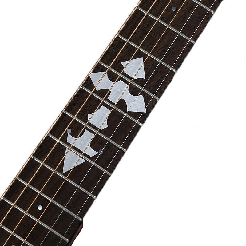 stickers / autocollant guitare croix