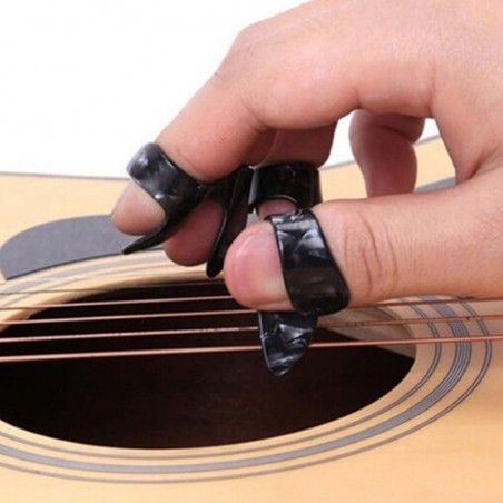 Médiator doigts pour jouer de la guitare