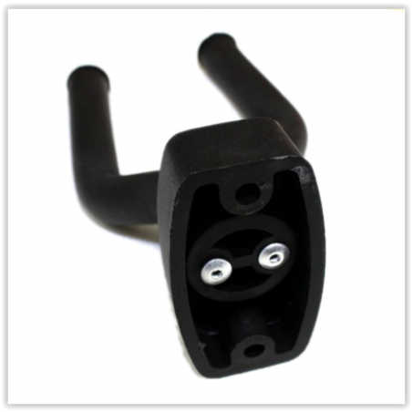 Support mural guitare universel noir ABS avec visserie