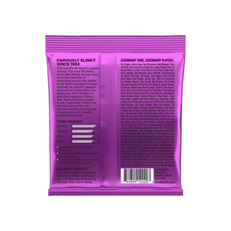 Cordes guitare électrique Ernie Ball 2220 Power Slinky 11-48