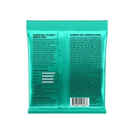 Cordes guitare électrique Ernie Ball 2626 Not Even Slinky 12-56