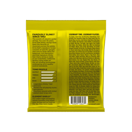 Cordes guitare électrique Ernie Ball 2627 Beefy Slinky 11-54