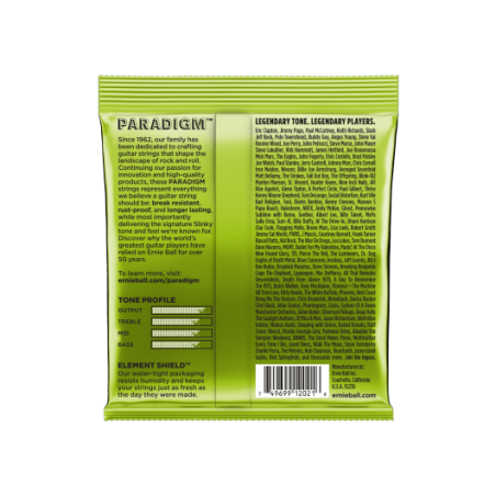 Cordes guitare électrique Ernie Ball 2021 Paradigm Regular 10-46