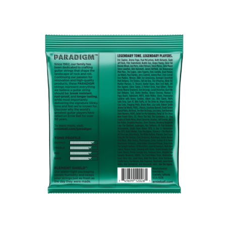 Cordes guitare électrique Ernie Ball 2026 Paradigm Not Even 12-56