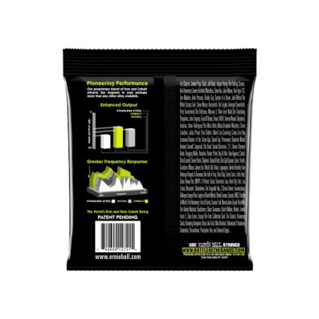 Cordes guitare électrique Ernie Ball 2721 Cobalt Regular Slinky 10-46