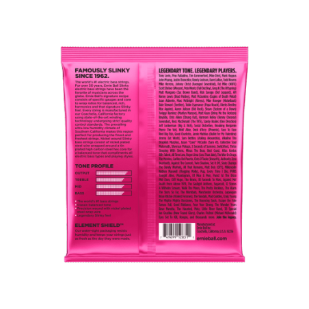 Cordes guitare basse Ernie Ball 2834 Super Slinky 45-100