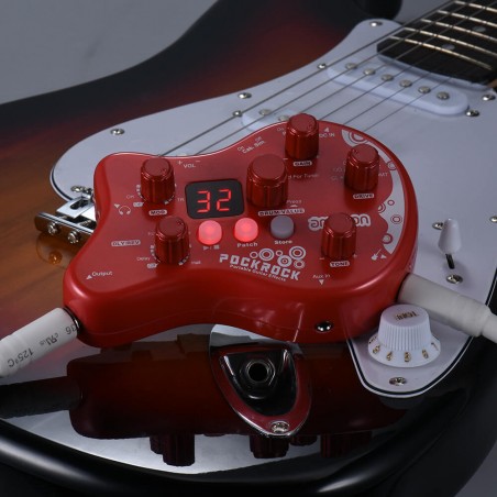 Pédale multi-effets guitare Ammoon PopRock 15 effets portable