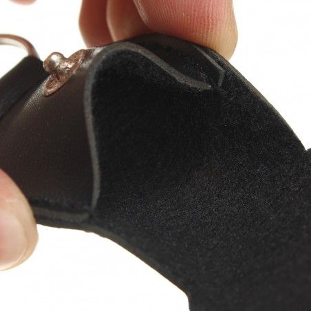 Porte-clés étui à médiators guitare cuir PU noir ou marron
